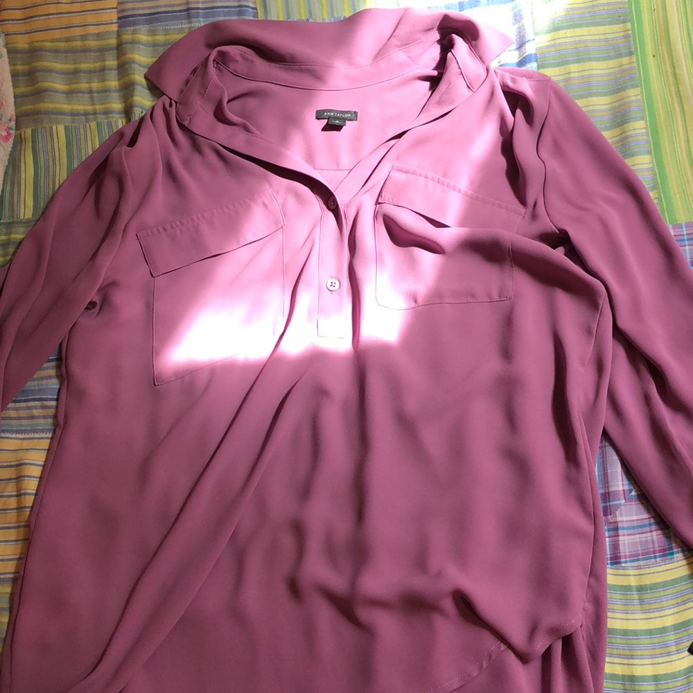 Purple blouse
